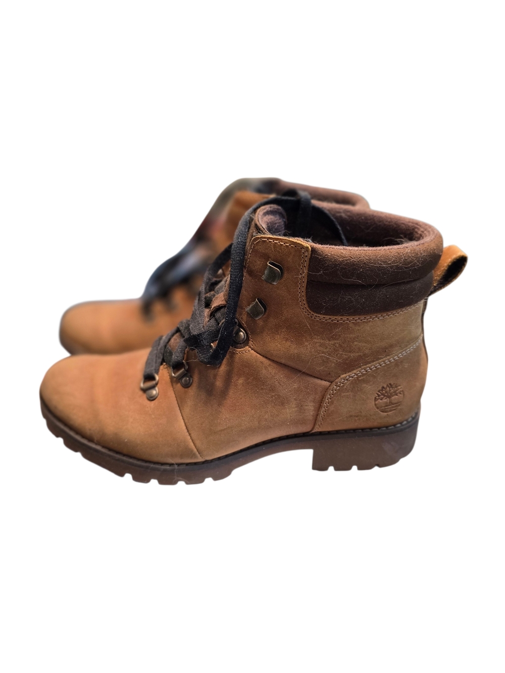 Timberland Brown Suede Lace-Up Hiking Boot